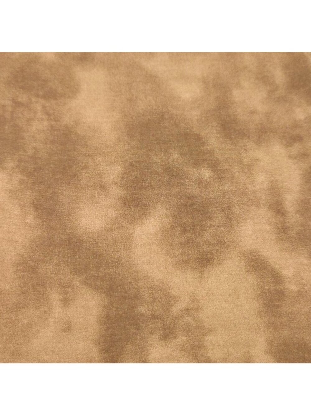 Brown Marbled Fabric Cotton Suede Look Blank Textiles 2002 Prewashed 2.5 Yards